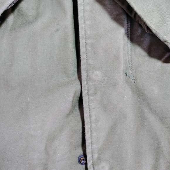 US Military M65 Field Jacket Coat Mens Short Small OG 107 Field Coat 1967? - Picture 3 of 16